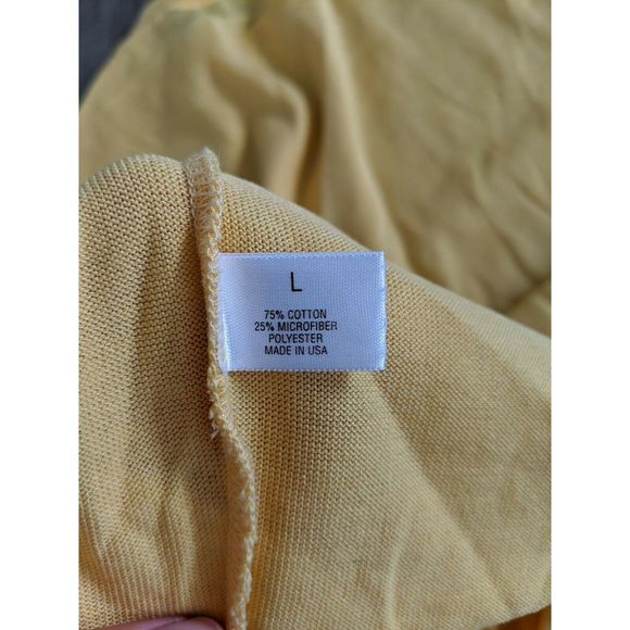 Yellow Short Sleeve Men's Tee - Picture 5 of 7